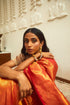 Handwoven Red & Gold Banarasi Saree